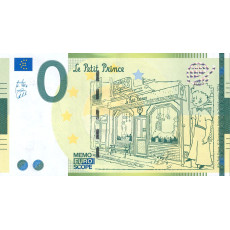 0 Euro biljet Le Petit Prince Paris